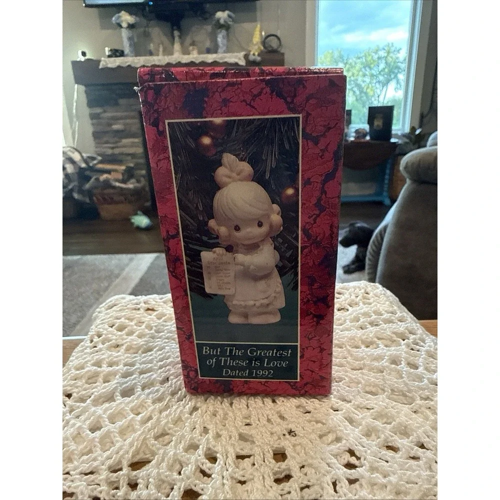 Precious Moments But The Greatest Of These Is Love 1992 Ornament 527696